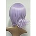 Angelaicos Unisex Short Purple Wig