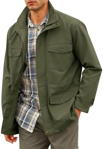 Amazon.com: CamoOutdoor Men's Classic M65 Army Combat Parka Field