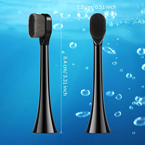 4 Pieces Replacement Toothbrush Heads MicroNano Toothbrushes Extra Soft Electric Toothbrush
