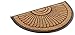 Kempf Coco Fiber Half Round in-Laid Doormat - Style Your Home from The Outside - Coco Coir Doormat 24" X 39" primary