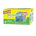 Glad Trash Bags, Tall Drawstring Garbage Bags, 13 Gallon Blue Trash Bags for Tall Kitchen Trash Can or Recycling, 45 Count (Packaging May Vary)