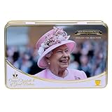 New English Teas Queen Elizabeth II Tea Tin With 72
