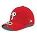 New Era MLB Philadelphia Phillies Team Classic Game 39Thirty Stretch Fit Cap, Red, Medium/Large