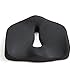 Orthopedic Memory Foam Seat Cushion: Thick Padded Portable Black Car Seat Chair Pad for Lower Back, Hip, Sciatica, Tailbone and Full Lumbar Support - Universal Comfort Cushion Seating for Adults