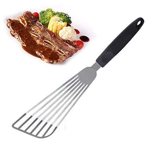 Fish Spatula, Kmeivol Stainless Steel Slotted Turner, Fish Turner