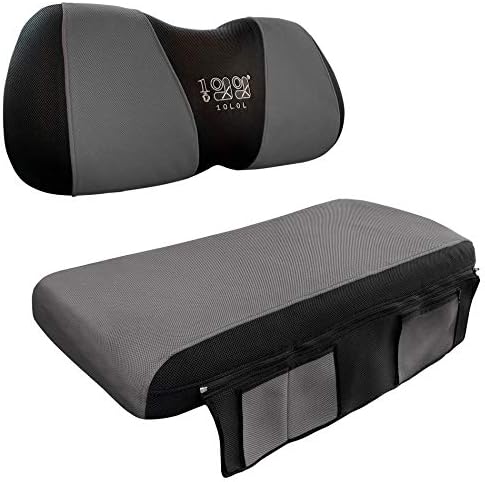 10L0L New Version Golf Cart Seat Cover with Removable Storage Pocket Mesh Bench Seat Cover Fits Most of Yamaha Club Car Precedent DS 2-seat 10L0L New Version Golf Cart Seat Cover with Removable Storage Pocket Mesh Bench Seat Cover Fits Most of Yamaha Club Car Precedent DS 2-seat