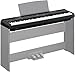 Yamaha P-115 88-Key Weighted Action Digital Piano Black with Wood Stand and Bench