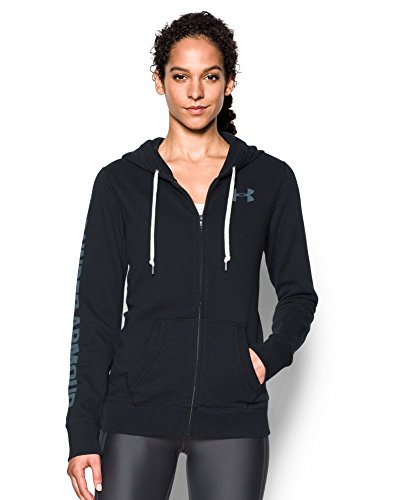 Under Armour Women's Favorite Fleece Full Zip, Black (001), Small