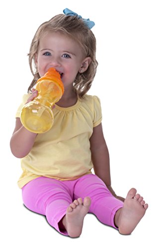 Nuby 2-Pack No-Spill Flip-It Cups, 10 Ounce, Colors May Vary