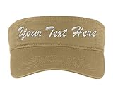 Custom Embroidered Unisex Sports Visor - Add Your