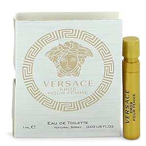 Amazon.com: Versace Eros Pour Femme EDT - Espray para mujer, 1 ml
