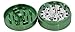 Chromium Crusher 2.5 Inch 4 Piece Tobacco Spice Herb Grinder - Green