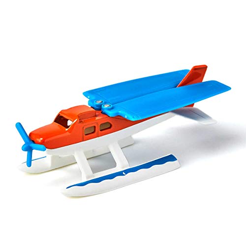 siku 1099, Wasserflugzeug, Metall/Kunststoff, Blau/Orange/Weiß, Einklappbare Flügel – Bild 4