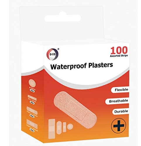 100pc Assorted Waterproof plasters