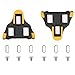 ColorGo Road Bike Cleats 6 Degree Float Self-locking Cycling Pedal Cleat For Shimano SH-11 SPD-SL Road Cleats Fit Most Road Cycling Shoes