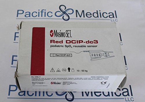 New - Masimo Red DCIP-dc3 Pediatric SpO2 Sensor - 2256