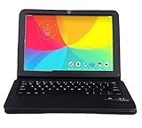 LG G Pad X 10.1 Keyboard case, IVSO® Ultra-Thin High Quality DETACHABLE Bluetooth Keyboard Stand Cover / Case for LG G Pad X 10.1 [AT&T Model V930]/LG G PAD 2 10.1 / G pad II 10.1 inch Tablet (Black)