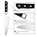 Bodyguard 8 Inch Chef’s Knife - High Carbon Stainless Steel Sharp Blade Balanced Comfortable Handle with Gift Case Multipurpose Kitchen Knife for Home and Restaurant