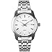 Seiko White Dial Stainless Steel Mens Watch SGEF99