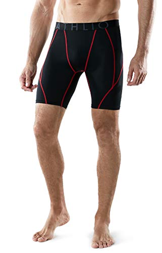 image for ATHLIO Men's (Pack of 3) Cool Dry Compression Active Sports Baselayer 