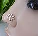 Fresh Trends Diamond Nose Stud,Rose Gold Nose Stud,Crystal Nose Stud,Nose Stud,Diamond Nose Piercing,Sterling Silver Nose Stud,White Silver Nose Stud,Marquise Nose Stud,Mother Day Gifts(TEJ351)