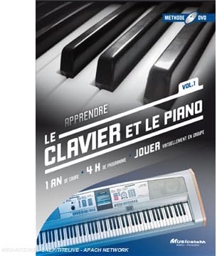 Dvd Methode Apprendre Le Clavier Le Piano Vol 1 Amazon Fr Compilation Compilation Dvd Blu Ray