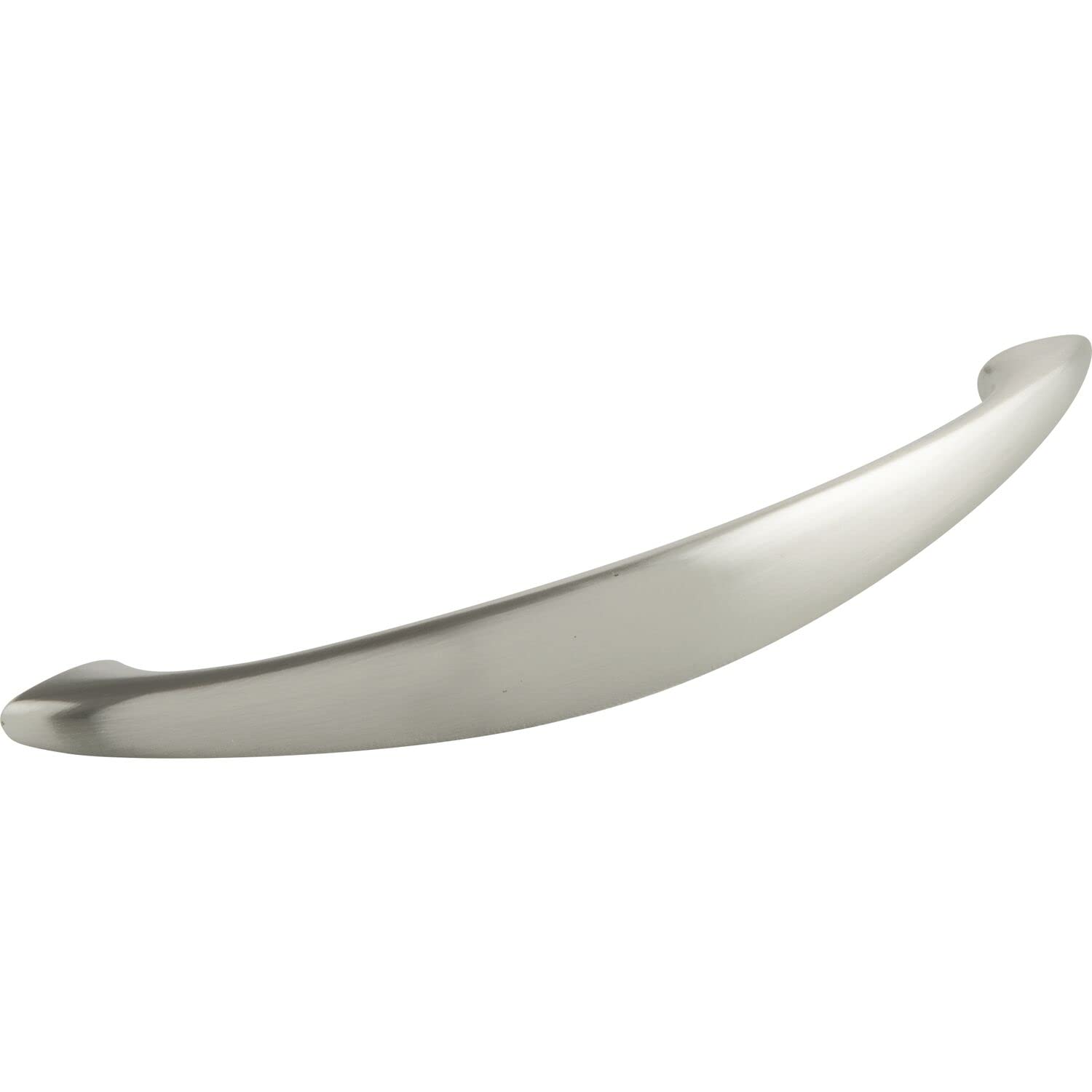OBF Grimme Algol 08 7444 19 Furniture Handle with Die-Cast Zinc Nickel-Plated Matte Silver