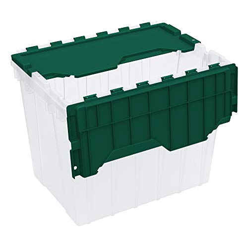 AkroMils 66497 18 Gallon Plastic Stackable Storage KeepBox Tote