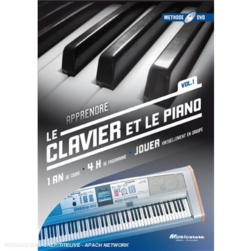Apprendre Le Clavier Et Le Piano Vol.1