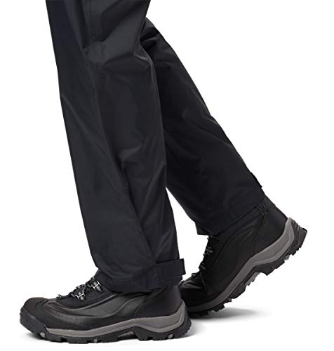 Columbia Plus Size Women's Storm Surge Waterproof Rain Pant, Black, 2X Short - Thumbnail 6