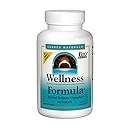 Source Naturals Wellness Formula Bio-Aligned Supplement Herbal Defense Complex Immune System Support &amp; Immunity Booster Wholefood Multivitamin With Vitamins &amp; Antioxidants - 180 Tablets