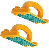 MICROJIG GRR-RIPPER GB-1 Grr-Rip Smart Hook Push-Block, 2-Pack, Yellow