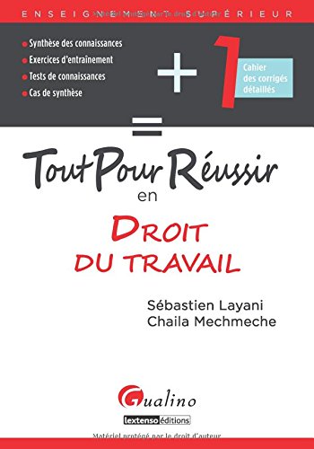 Tout pour réussir en droit du travail