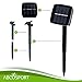 Solar LED Water Drop String Lights – 20ft, 30 LED Bulbs – Nicest Multi-color Waterproof Fairy Lights for Home & Garden, Christmas Tree, Window, Fence, Party & Holiday Decorations – Easy Installation!