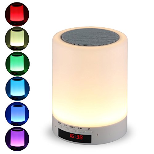 Best bluetooth speaker night light for 2019