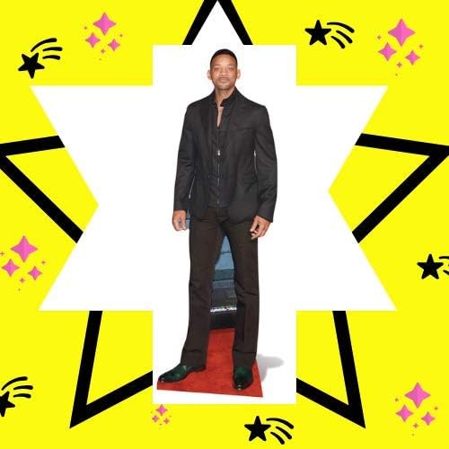 Star Cutouts Will Smith Cardboard Cutout Perfect for Birthdays Gifts, Parties & Fans, Regular - Image 3