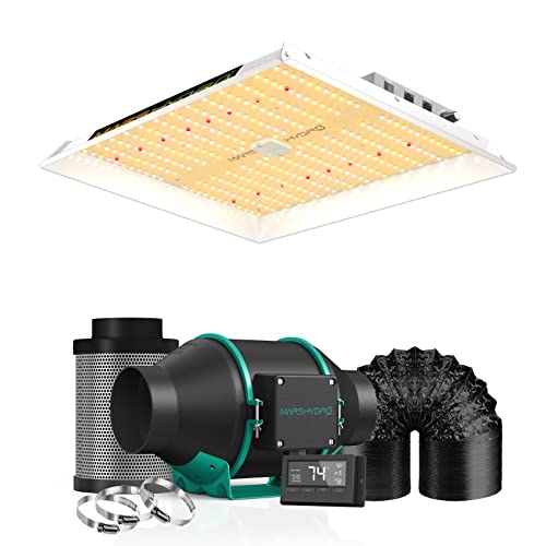 MARS HYDRO TS 1000W Led Grow Light 3x3ft Daisy Chain Dimmable Full ...