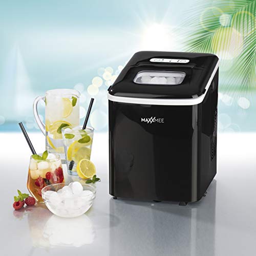 MAXXMEE Eiswürfelmaschine Ice Maker | Eiswürfelbereiter mit 2 Würfelgrößen, 1,8 L Wassertank, kein Wasseranschluss nötig… – Bild 3