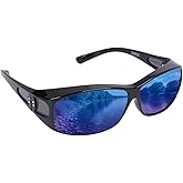 LILONGAD Polarized Fit Over Glasses Sunglasses for Men Women, Wrap Around Sunglasses UV400 for Driving Outdoor Activities
