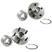 Detroit Axle 521000 Rear Wheel Hub and Bearing Assembly for 2002 2003 2004 2005 2006 Ford Explorer - 2003 2004 2005 Lincoln Aviator 2002 2003 2004 2005 2006 2007 2008 2009 2010 Mercury Mountaineer