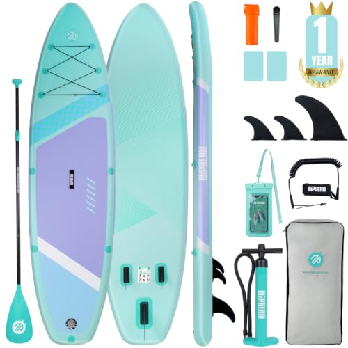 Niphean Inflatable Stand Up Paddle Board Green