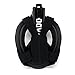 KyRush It Full Face Snorkel Mask | 180° Panoramic Views with Full Face Design | GoPro Compatible | Anti Fog and Anti Leak Protection | Tubeless Design (Black, Large-X-Large)
