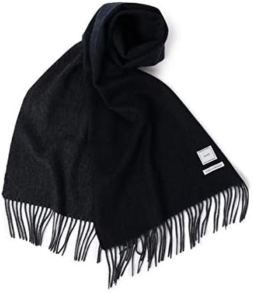 Amazon シップス メンズ Ships Sd カシミヤ ソリッド リバーシブル マフラー ネイビー One Size ストール マフラー 通販