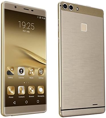 Sikye 6.0" Unlocked Android 5.1 OS + MTK6580 Quad-core + 512MB RAM + 8GB ROM Smartphone Quad Core Dual SIM 3G Cell Phone (Gold)