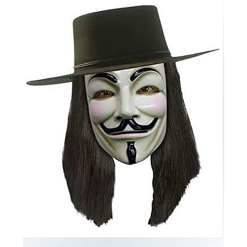 guy fawkes mask metal
