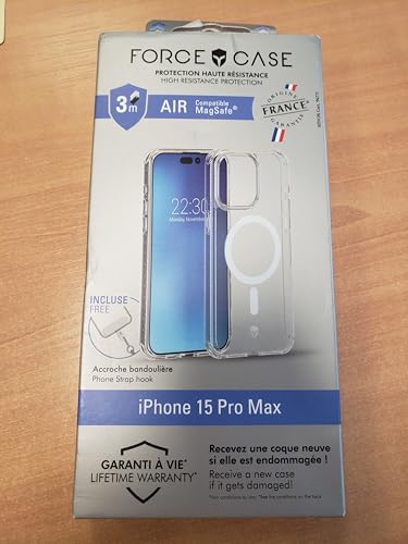 Carcasa reforzada para iPhone 15 Pro Max Air Origen Francia... en promo sur Amazon
