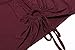 Zeagoo Womens Lightweight Sexy Halter Top Wine Red X-Large
