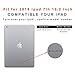LENRICH Keyboard case for iPad 9th Generation 10.2 inch 2021/ 8th Gen 2020/7th 2019/iPad air 3rd/iPad pro 10.5 2017, Multi Touchpad 360 Swivel Light Thin Cover Backlight