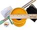 Flight Lander Pro Yellow Chinese Yoyo Diabolo with Wooden Sticks, Net Carrying Bag and Extra String