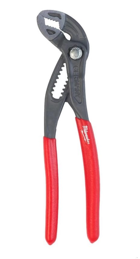 Milwaukee Water Pump Pliers 180 mm with Push Button Adjustment, Red